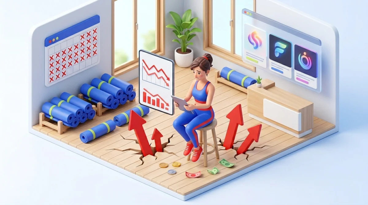 Yogastudio: 7 aktuelle Herausforderungen und Lösungen 2026
