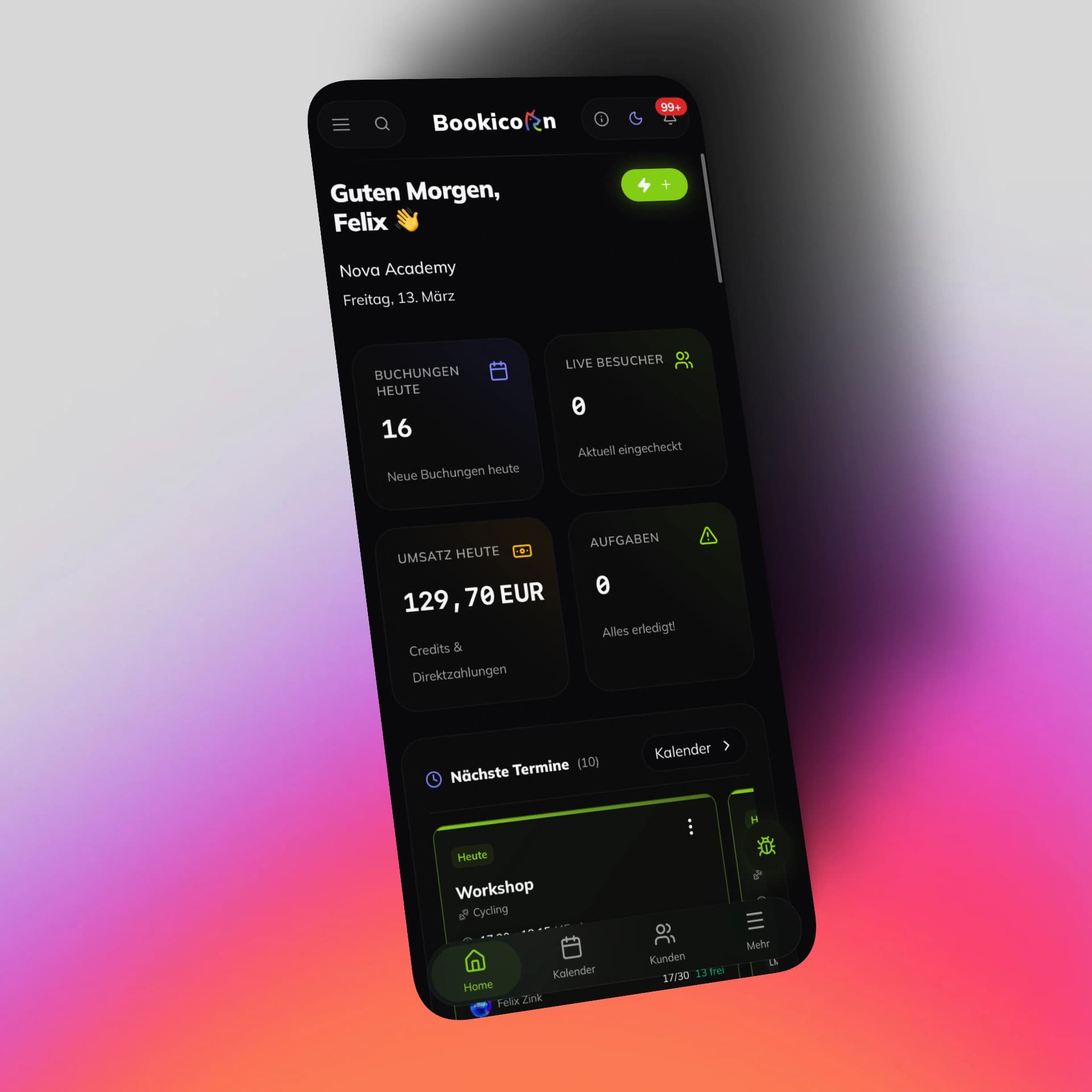 Mobile App für deine Klienten